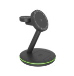 Cargador inalámbrico icy box ib-sh102-ch 3 en 1