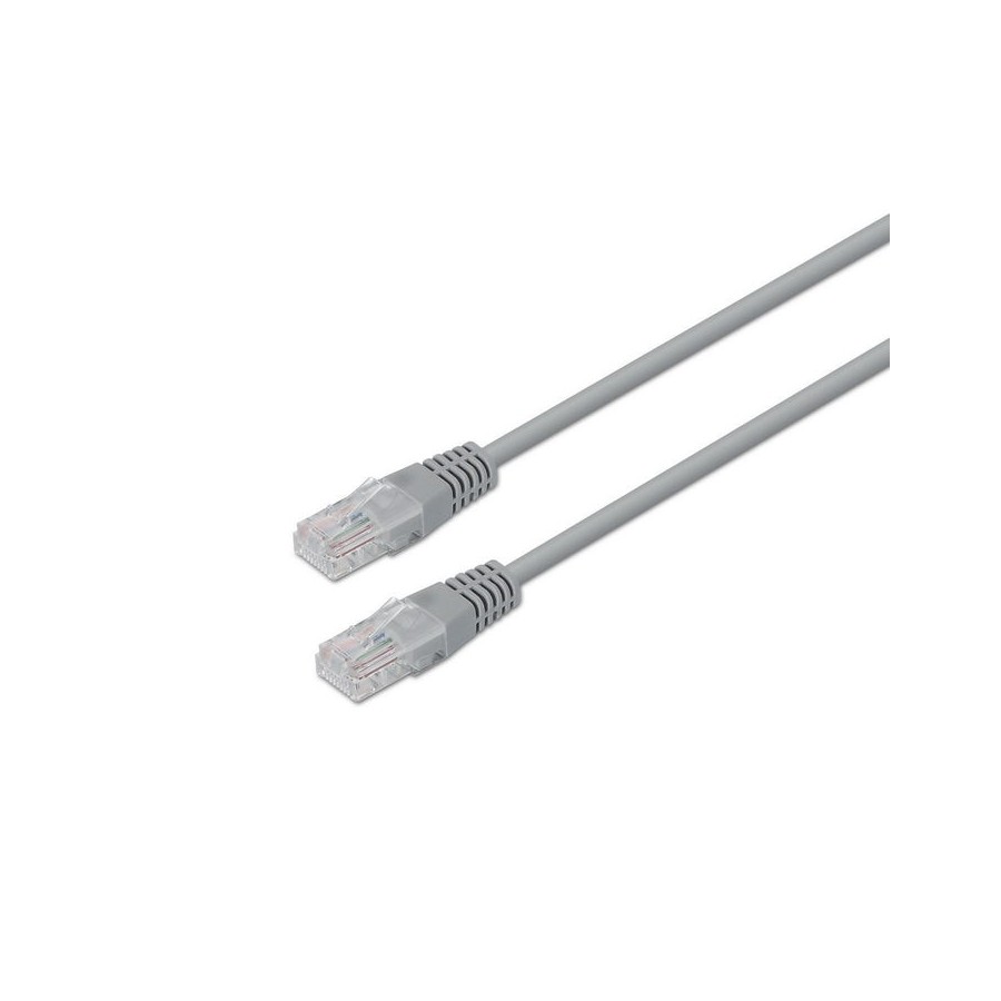 Aisens cable de red rj45 cat.6 utp awg24 - 10m - gris