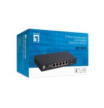 Levelone switch 5x ge geu-0525 2.5gbe 100 1000mbps sw