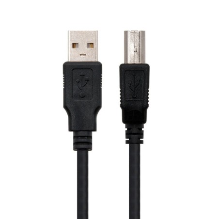 Nanocable cable de impresora usb-a 2.0 macho a usb-b macho 4.50m