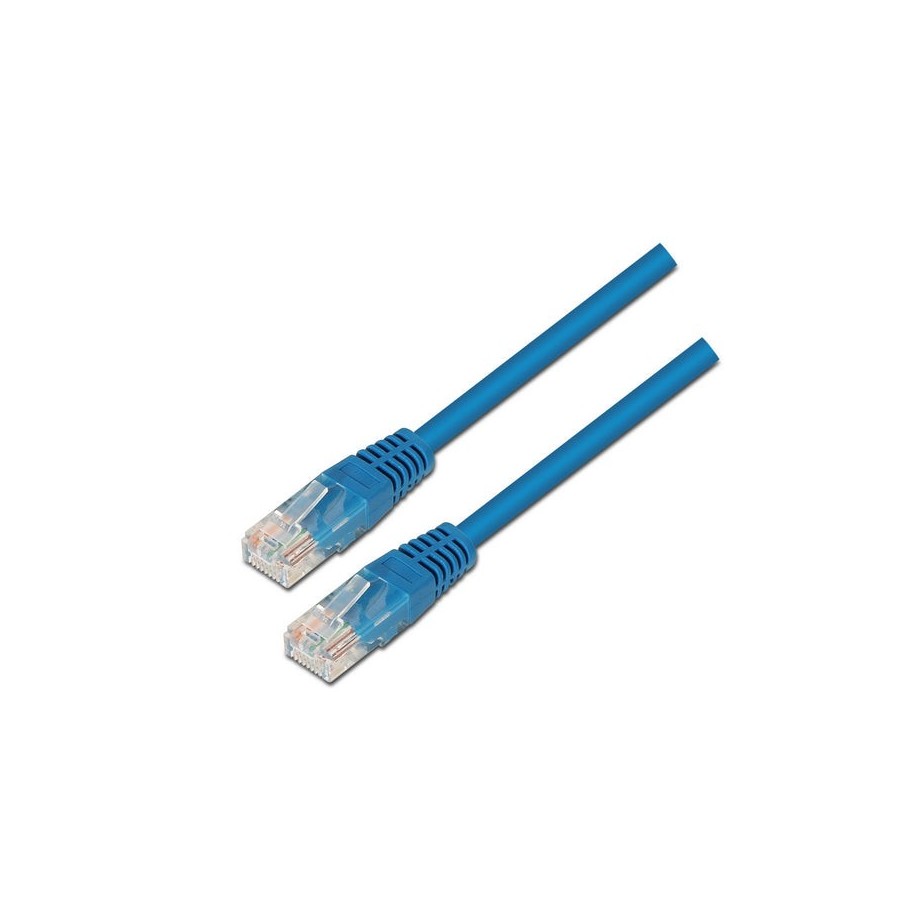 Aisens cable de red rj45 cat.6 utp awg24 - 2m - azul