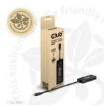 Club3d mm-hub usb 3.2 typ c  3x dp 4k60hz m h retail
