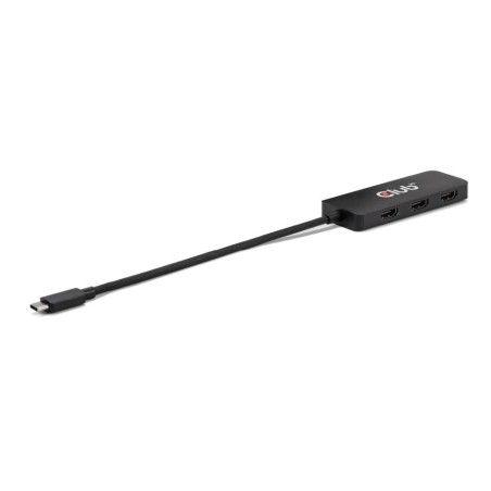 Hub club3d csv-1554  de interfaz usb tipo c negro