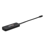 Hub club3d csv-1554  de interfaz usb tipo c negro