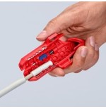 Knipex ergostrip pelacable azul, rojo
