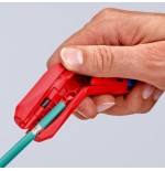 Knipex ergostrip pelacable azul, rojo