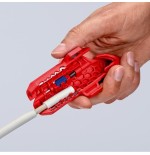 Knipex ergostrip pelacable azul, rojo