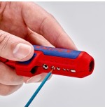 Knipex ergostrip pelacable azul, rojo