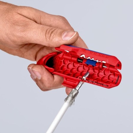 Knipex ergostrip pelacable azul, rojo