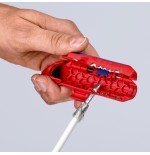 Knipex ergostrip pelacable azul, rojo