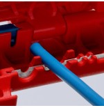 Knipex ergostrip pelacable azul, rojo