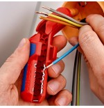 Knipex ergostrip pelacable azul, rojo