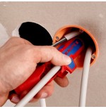 Knipex ergostrip pelacable azul, rojo