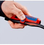 Knipex ergostrip pelacable azul, rojo