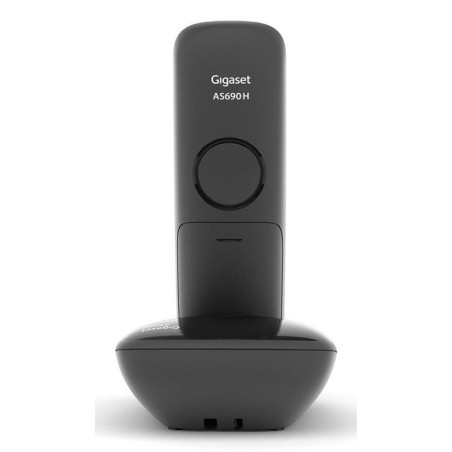 Gigaset as690 duo teléfono dect/analógico identificador de llamadas negro