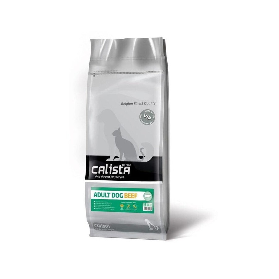 Alimento seco para perros calista adult beef  12kg