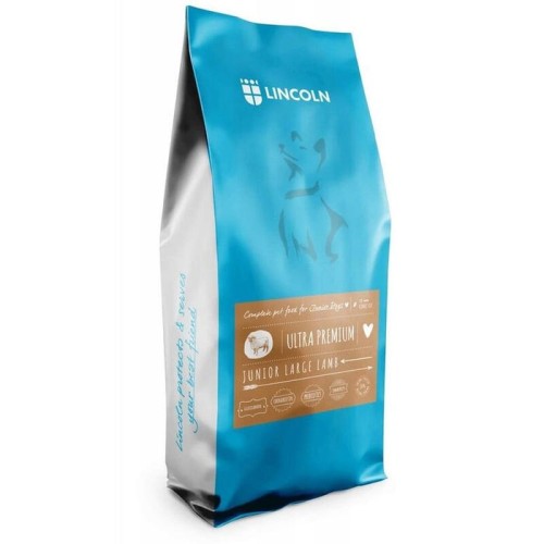 Lincoln - cordero con arroz - junior - alimentación seca para perros - 12kg