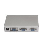 Aisens svga duplicador para 2 monitores con alimentacion - plata a116-0084