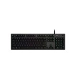 Teclado portugués logitech g g512 carbon lightsync rgb mechanical gaming gx brown switches carbono