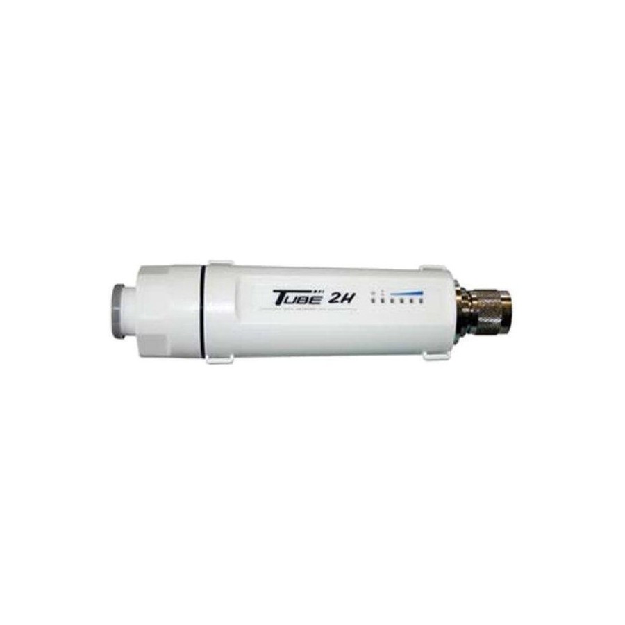 Bridge alfa tube 2hrj45 (soporta poe pasivo)conector n tipo machomodos ap router / ap bridge / client router / client bridge
