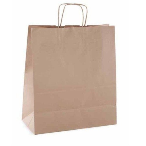 Paquete 50 bolsas kraft apli24*11*31gramaje 100 g/cm2marrón