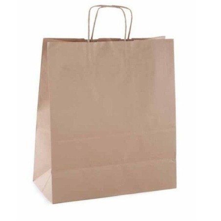 Paquete 50 bolsas kraft apli24*11*31gramaje 100 g/cm2marrón