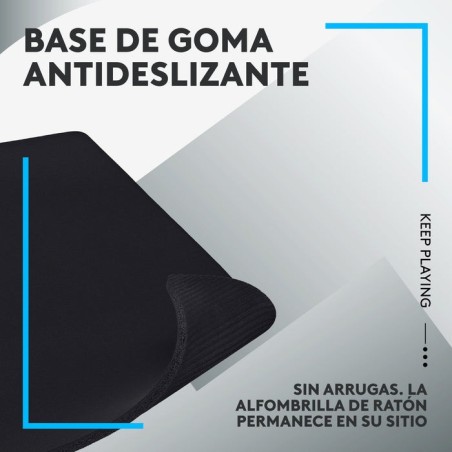 Alfombrilla logitech g g740 negro