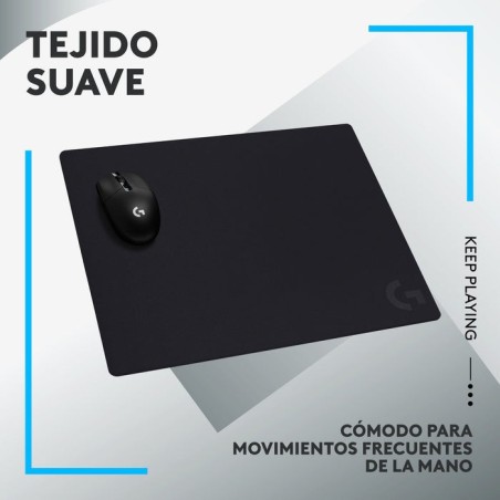 Alfombrilla logitech g g740 negro