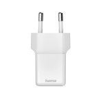 Hama cargador red eléctrica blanco usb-c 30w carga rápida