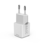 Hama cargador red eléctrica blanco usb-c 30w carga rápida