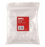 Apli bolsa autocierre 160x220mm pack de 100 bolsas