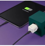 Hama cargador red eléctrica blanco usb-c 30w carga rápida