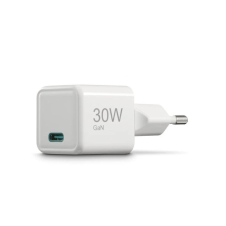 Hama cargador red eléctrica blanco usb-c 30w carga rápida