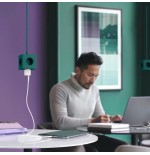 Hama cargador red eléctrica blanco usb-c 30w carga rápida