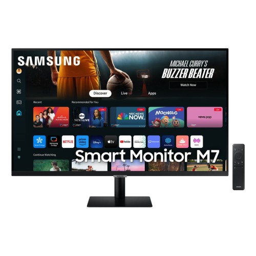 Monitor  samsung m70d 32" 3840 x 2160 pixeles 4k ultra hd led negro