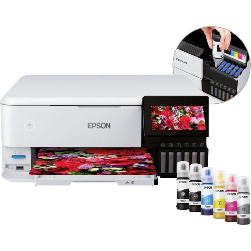 Multifunción inyección epson ecotank et 8500 color wifi  duplex