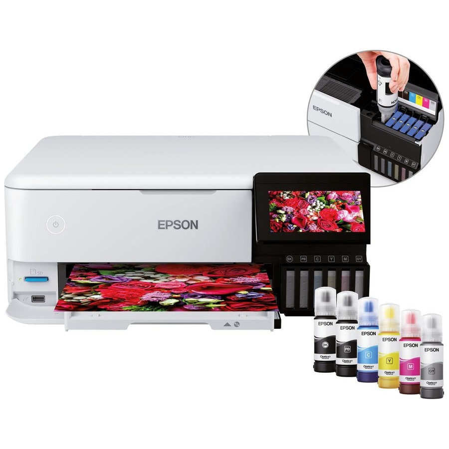 Multifunción inyección epson ecotank et 8500 color wifi  duplex
