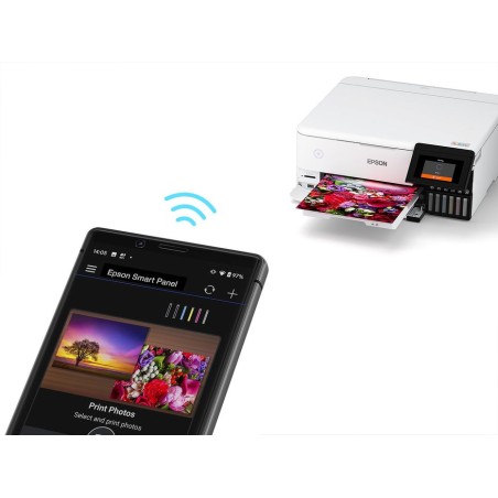 Multifunción inyección epson ecotank et 8500 color wifi  duplex