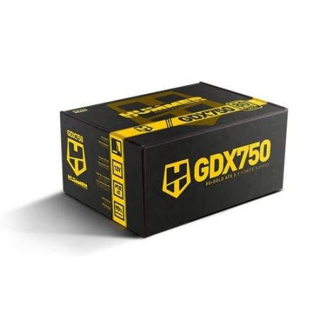 Fuente alimentación nox  gdx750  80+ gold 750w atx 3.1