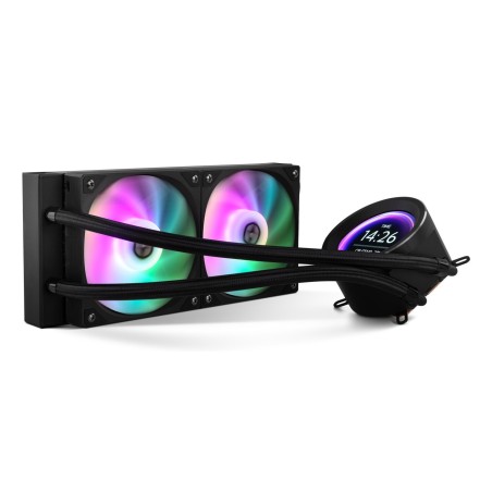 Sistema de refrigeración líquida nox x-240 lcd negro