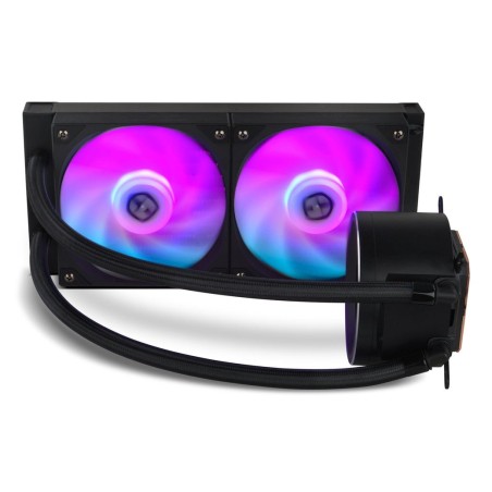 Sistema de refrigeración líquida nox x-240 lcd negro