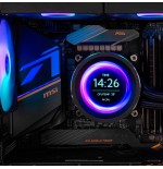 Sistema de refrigeración líquida nox x-240 lcd negro