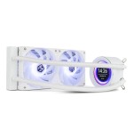 Sistema de refrigeración líquida nox x-240 lcd blanco