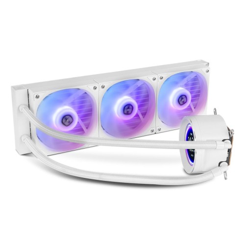 Sistema de refrigeración líquida nox x-360 lcd blanco