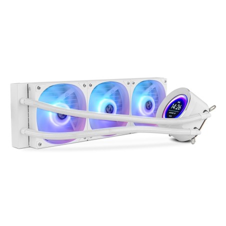 Sistema de refrigeración líquida nox x-360 lcd blanco