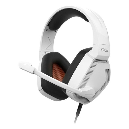 Auricular  krom kopa pro  gaming stereo blanco