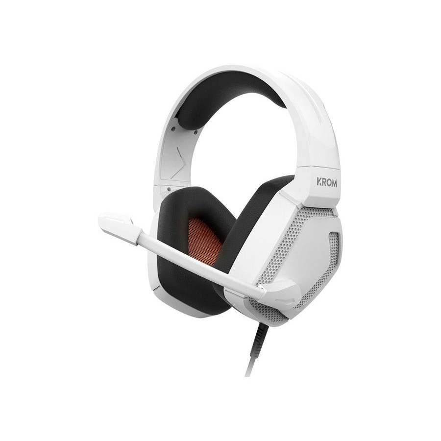 Auricular  krom kopa pro  gaming stereo blanco