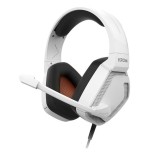 Auricular  krom kopa pro  gaming stereo blanco