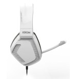 Auricular  krom kopa pro  gaming stereo blanco