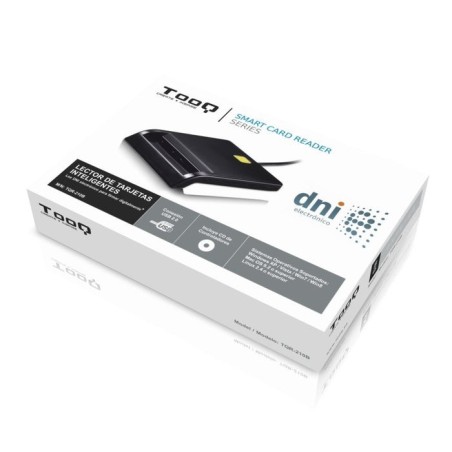 Tooq lector de dnie usb - negro
